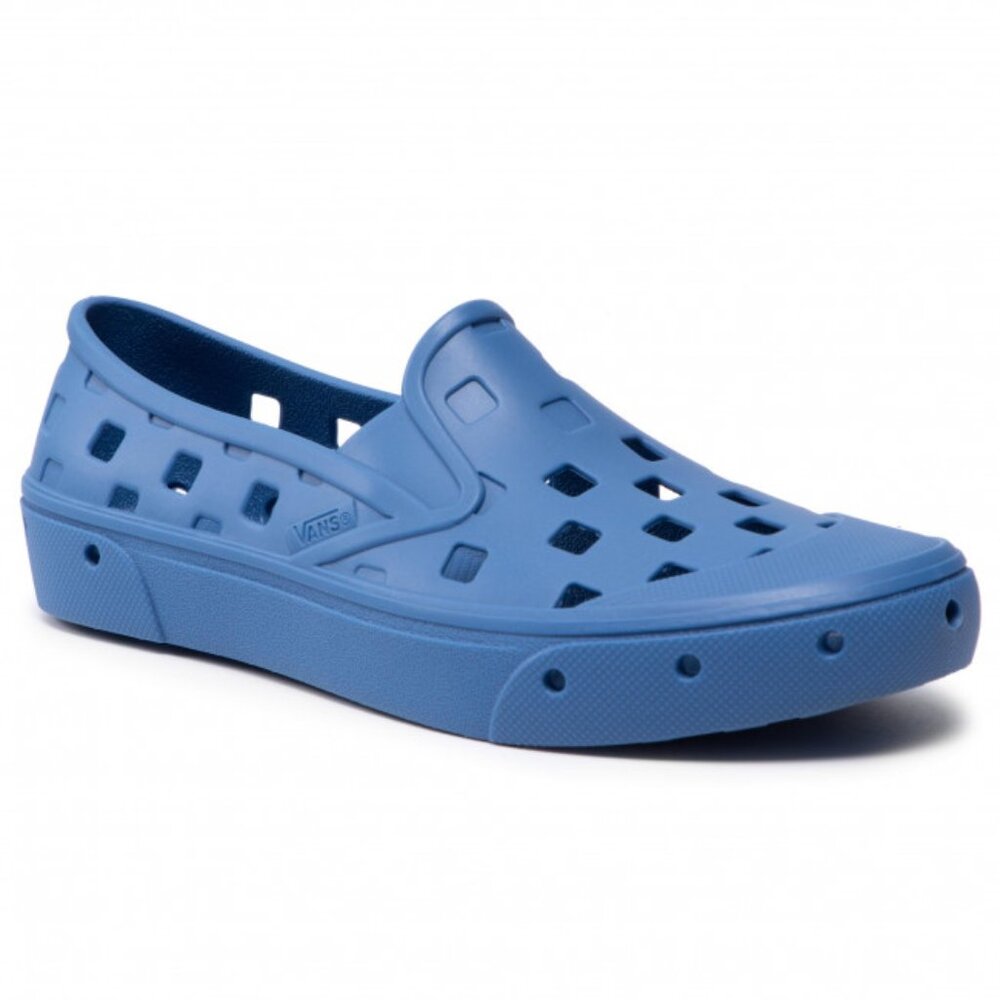 Vans Youth Slip-On Trk Navy - Size 3 - NEW - Picture 3 of 5